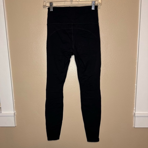 Athleta Black Leggings with Zipper Detail at Ankles Size XS - Picture 4 of 8